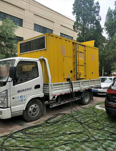 蓟州发电车出租-柴油发电机组排烟系统设计要求及其考虑因素