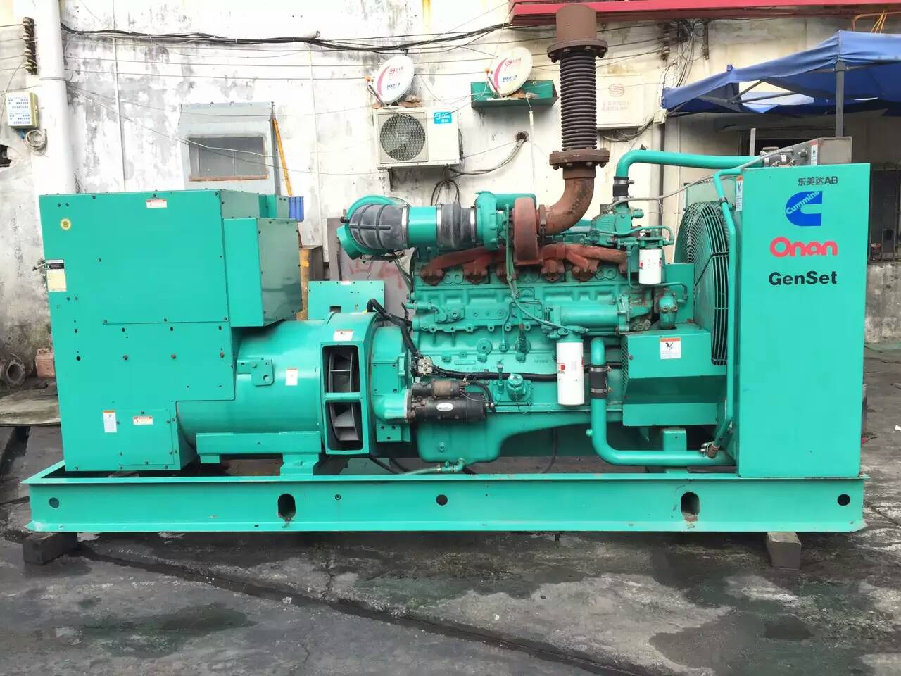 蓟州租赁发电机-柴油发电机不正常冒烟的原因